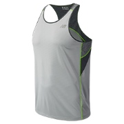 New Balance Mens Contrast Detail Singlet Silver Mink X50g1901 New Balance Mens Contrast Detail Singlet Silver Mink X50g1901